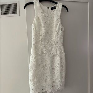 Women's White Lace Dress
